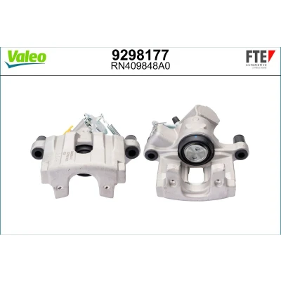 Abbildung von FTE 9298177 Bremssattel grau Aluminium Hinterachse rechts ohne Halter OPEL: Vectra C Caravan, Signum CC, CC