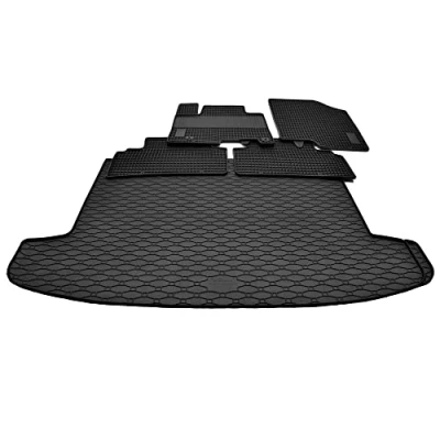 Abbildung von Mattenprofis Gummimatten + Gummi Kofferraumwanne Set passend für Hyundai Tucson NX4 ab Bj.2021 RKK