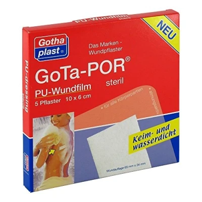 Abbildung von GOTA POR PU Wundfilm 10x6cm steril 5 St