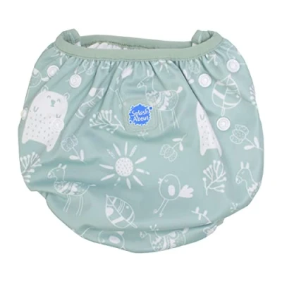 Abbildung von Splash About Unisex Baby Größenverstellbare Schwimmwindel and Toddler Swim Nappy, Sunny Bear, 0 1 Jahre
