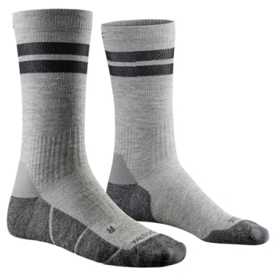 Abbildung von X Socks Core Natural Graphics Crew Sportsocke Grau Unisex Grösse 42 44