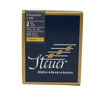 Abbildung von Steuer Blatt BB Klarinette Blue Line S900 deutscher Schnitt 10er Packung Gr. 3