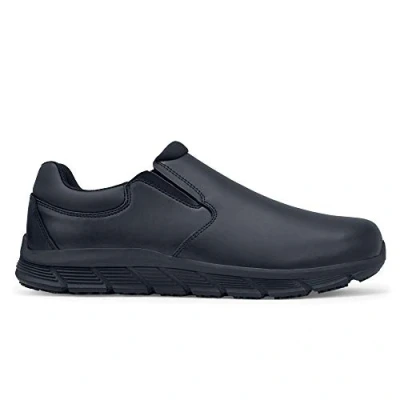 Abbildung von Shoes for Crews Arbeitsschuhe Cater II Men Schicker, lässiger Slipper, sicherer Halt, rutschhemmend, wasserabweisend, hochwertiges Leder, OB E SR für Herren