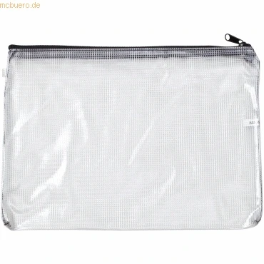 Abbildung von Rumold Mesh bag A6 Netzgewebe Reißverschluss transparent/schwarz