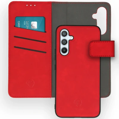 Abbildung von Samsung Galaxy A54 (5G) Hülle Kunstleder iMoshion Klapphülle/2 in 1 Case Handyhülle Rot