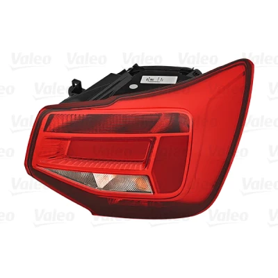Abbildung von VALEO ORIGINAL PART 047086 Rückleuchte rechts mit Glühlampen Lampenträger AUDI: Q2