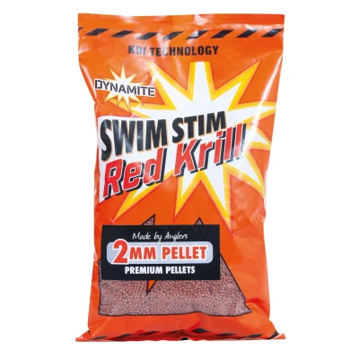 Abbildung von Dynamite Swim Stim Pellets 2mm Red Krill (900g) Angelpellets