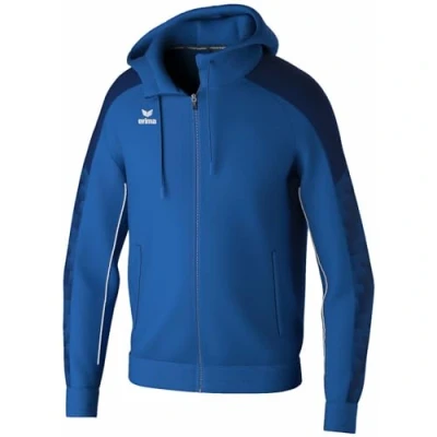 Abbildung von Erima Unisex Kinder EVO STAR Trainingsjacke mit Kapuze (1032402), new royal/new navy, 116