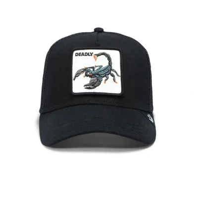 Abbildung von Goorin Bros Trucker THE Deadliest Scorpion Cap, Herren, Größe: One Size, Schwarz