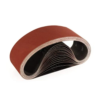 Abbildung von Sruhrak 75 x 533mm schleifband 15 Stück bandschleifer schleifbänder 240 Körnungen zum Schleifen, Feilen, Schärfen und Entrosten
