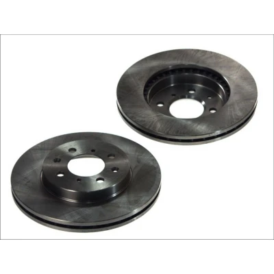 Abbildung von DELPHI BG3965 Bremsscheibe 260 23 4 Belüftet geölt unbehandelt ohne Radlager, ABS Sensorring HONDA: Civic 7 Hatchback, Limousine