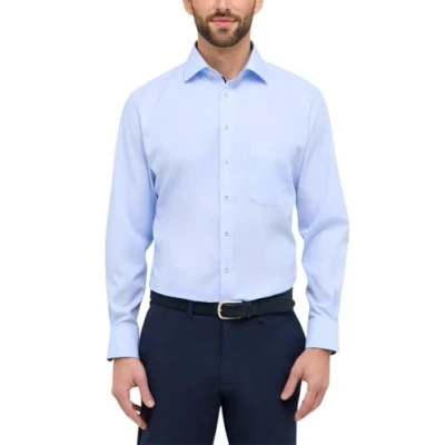 Abbildung von Eterna Original Comfort FIT Hemd, Herren, Größe: 42, Hellblau