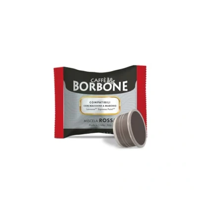 Abbildung von Caffè Borbone Rote Kaffeemischung 50 Kapseln Kompatibel mit Kaffeemaschinen der Marke Lavazza®* Espresso Point®*