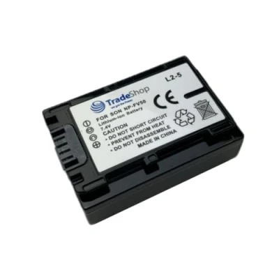 Abbildung von Hochleistungs Kamera Li Ion Akku 1100mAh ersetzt Sony NP FV30 FV50 FV70 FV100 FV 30 50 70 100