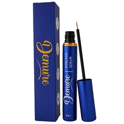 Abbildung von Wimpernserum Hormonfrei, Augenbrauen Serum, Lash Serum zur Wimpernverlängerung, Pflegendes Wimpernwachstumsserum für dicke und lange Wimpern