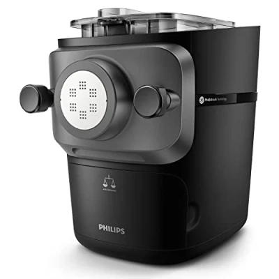 Abbildung von Philips Nudelmaschine &quot;Pastamaker HR2665/93 Avance Collection&quot;, inkl. Wiegefunktion und 8 Formscheiben