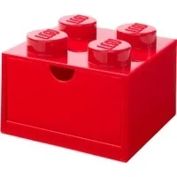 Abbildung von Room Copenhagen LEGO Schreibtischschublade mit 4 Knöpfen, stapelbar