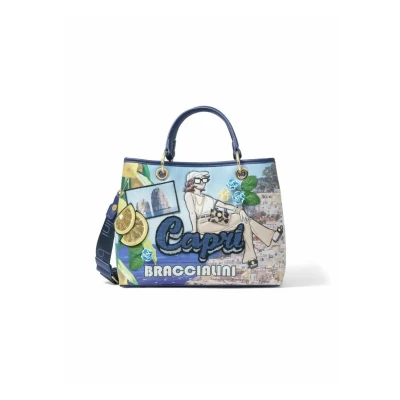 Abbildung von Braccialini Cartoline Handtasche, Damen, Größe: One Size, Unico