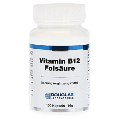 Abbildung von Vitamin B12+Folsäure Kapseln