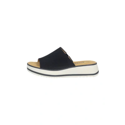Abbildung von Palado RHAT Pantolette flach, Damen, Größe: 37, Dunkelblau Schuhe