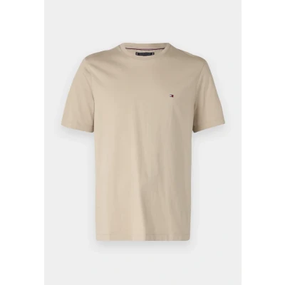 Abbildung von Tommy Hilfiger Seasonal FIT Solid TEE Tshirt basic, Herren, Größe: XS, Sandalwood