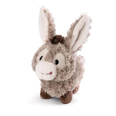 Abbildung von NICI 49032 Kuscheltier Esel Donkeylee 18cm grau stehend Nachhaltiges Stofftier aus weichem Plüsch, niedliches Plüschtier zum Kuscheln und Spielen, für Kinder &amp; Erwachsene, tolle Geschenkidee