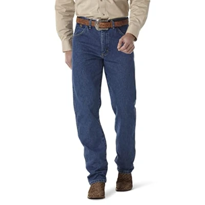 Abbildung von Wrangler Herren George Strait Cowboy Cut Relaxed Fit Jeans, Stonewashed, 32W / 30L