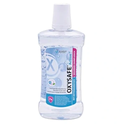 Abbildung von Oxysafe Active +F Flasche 500ml 500 ml Mundspülung