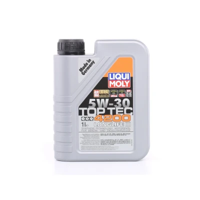 Abbildung von Liqui Moly Top Tec 4200 5W 30 1l Motoröl 3706 BMW: 5 Touring, 3 1 Cabrio, AUDI: A4 B5 Avant, A6 C6 B6 Avant