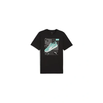 Abbildung von Puma Graphics TEE Tshirt print, Herren, Größe: XL, Black