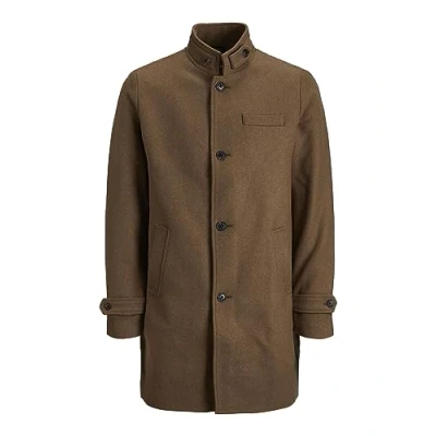 Abbildung von Jack &amp; Jones Premium Blamelton SN Kurzmantel, Herren, Größe: Small, Dark khaki