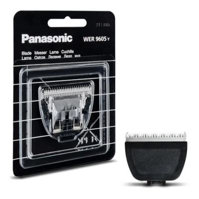 Abbildung von Panasonic WER9605Y136 Ersatz Trimmerklinge für ER GB80/70/62/61/60/37/36, CA70/35, ER5209, GC63/53/70/50/20, GS60 &amp; CTW1 Bart , Körperhaar Haarschneider
