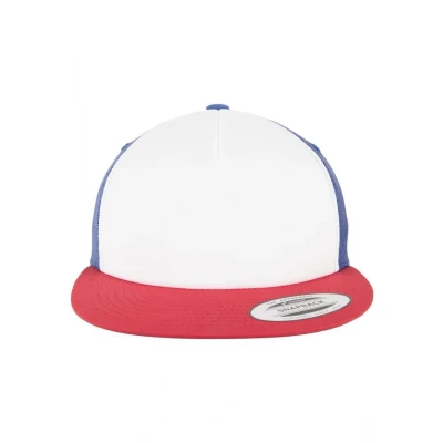 Abbildung von Flexfit FOAM Trucker Cap, Größe: One Size, Red/wht/royal