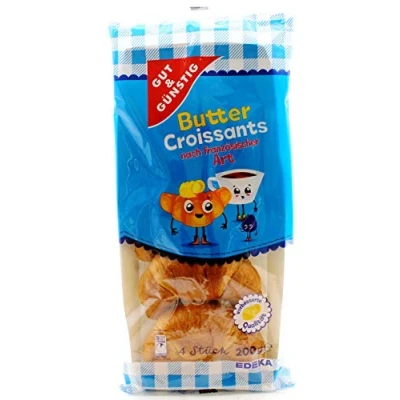 Abbildung von Gut &amp; Günstig Butter Croissants, 8er Pack (8 x 200g)