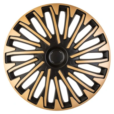 Abbildung von AutoStyle PP 5416GB Radblenden 16Zoll gold, schwarz
