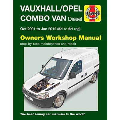 Abbildung von Vauxhall/Opel Combo Diesel Van (Oct 2001 to Jan 2012) 51 61 Haynes Repair Manual