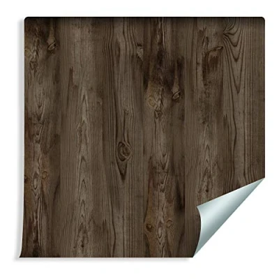 Abbildung von Wallepic Tapete 10m Vlies Holz Bretter Holzoptik Vliestapete 1000x53cm Wand Wohnzimmer Schlafzimmer Moderne Wanddeko Dekoration