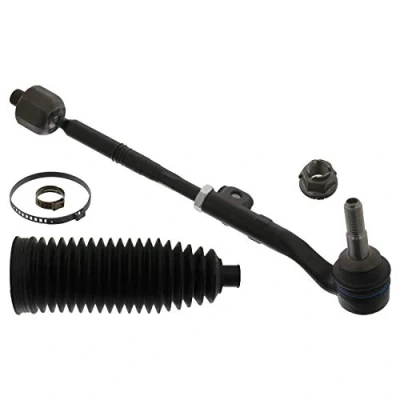 Abbildung von FEBI BILSTEIN 44718 Spurstange Vorderachse rechts mit Mutter, Schellen, Lenkmanschetten BMW: 4 Coupe, 3 GT, Touring