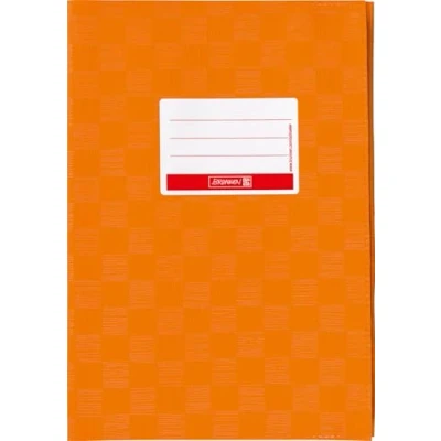Abbildung von Hefthülle A4 orange Folie mitSchild pro Stück