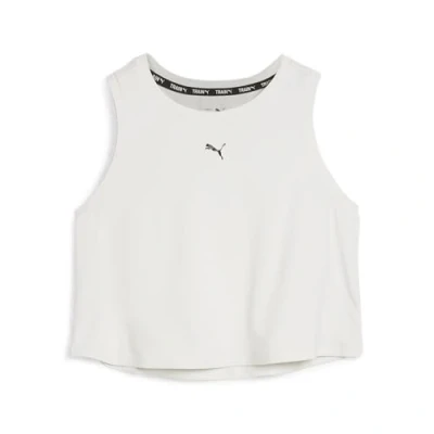 Abbildung von Puma Cloudspun Sleeveless TANK Short Top, Damen, Größe: Large, Vapor gray