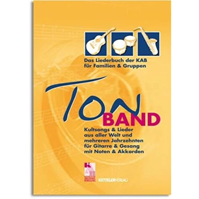 Abbildung von TonBAND GRATIS: Das Liederbuch für Familien und Gruppen. Kultsongs Lieder aus aller Welt mehreren Jahrzehnten