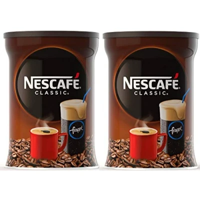 Abbildung von Nescafe Classic Frappe 2x 200 g , Instantkaffee, Eiskaffee, griechischer Kaffee, Frappé Greece (400 g)