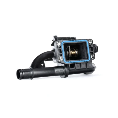 Abbildung von GATES TH40883G1 Kühlwasserthermostat 83 mit Dichtungen Gehäuse PEUGEOT: 207 Schrägheck, CC, 308 I FORD: FOCUS 3 Turnier kfzteile,