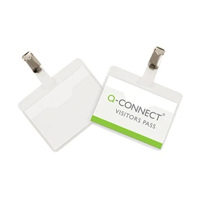 Abbildung von Connect Namensschild 60x90mm mit Clip offen VE=25 Stück