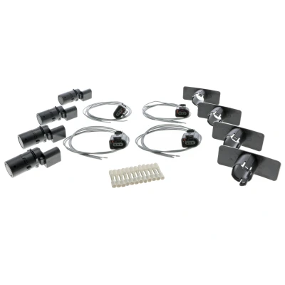 Abbildung von VEMO V10 72 40809 Parksensoren vorne und hinten schwarz Ultraschallsensor AUDI: A6 C6 Limousine, Avant, C5 VOLKSWAGEN: Multivan 5 (7HM