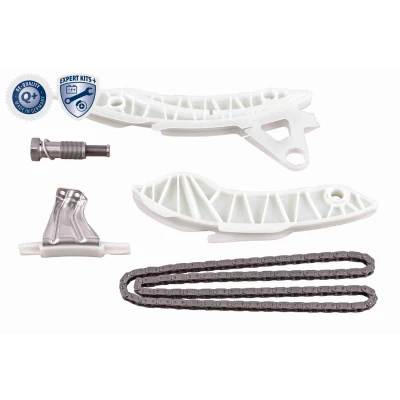 Abbildung von VAICO V20 10001 BEK Steuerkettensatz mit Gleitschienen, Kettenspanner für Nockenwelle Simplex, Kette geschlossen BMW: 1 Schrägheck, 3 Limousine