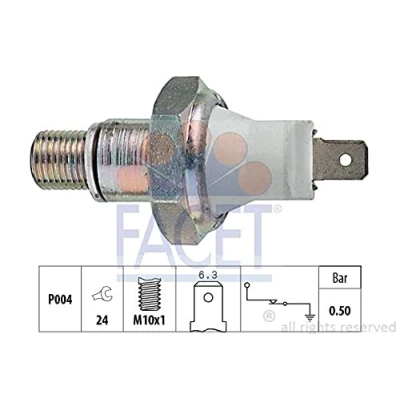 Abbildung von FACET 7.0119 Öldruckschalter M10x1 1 Made in Italy OE Equivalent FORD: SCORPIO