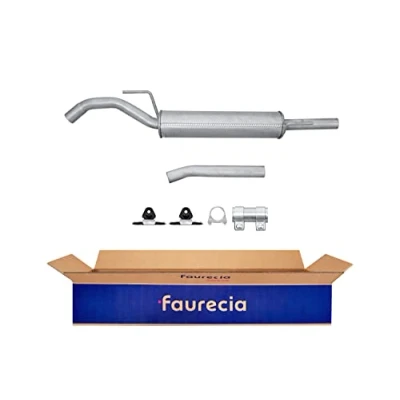 Abbildung von HELLA 8LD 366 036 281 Endschalldämpfer hinten mit Anbauteilen VOLKSWAGEN: Passat B3/B4 Variant, Limousine