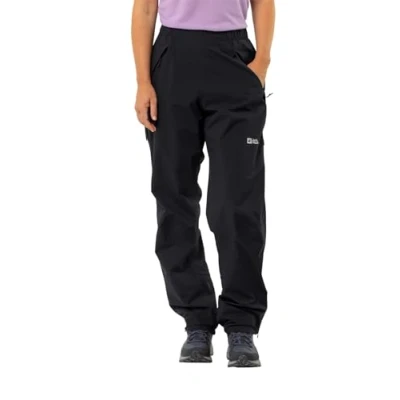 Abbildung von Jack Wolfskin Rainy DAYS Outdoorhose, Damen, Größe: XS, Black