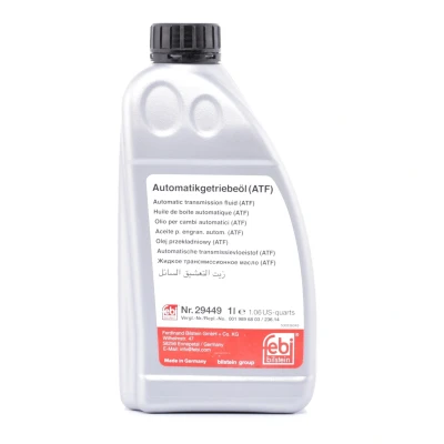 Abbildung von FEBI BILSTEIN 29449 Automatikgetriebeöl ATF MB14 1 Rot MERCEDES BENZ: CLK Coupe, ML Klasse, C Klasse T modell, SCANIA: 4 series kfzteile, kfzteile24